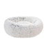 Hundeseng Fluffy L frossen hvid