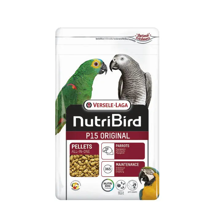 Nutribird P15 Original 1 kg - Maxi Zoo Danmark