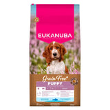 Puppy & Junior Small/Medium Kornfri Fisk 3 kg - Maxi Zoo Danmark