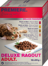 Adult Deluxe Multipack, pouchRagout 12x85 g - Maxi Zoo Danmark