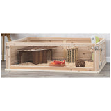 Indendørs løbegård100x30x60 cm - Maxi Zoo Danmark