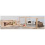 Indendørs løbegård100x30x60 cm - Maxi Zoo Danmark
