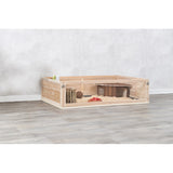 Indendørs løbegård 114x30x74 cm - Maxi Zoo Danmark