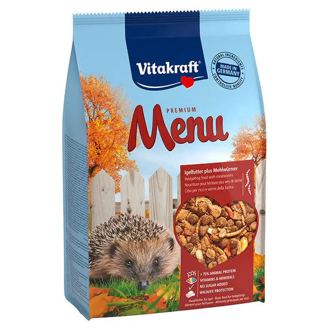Vita Garden Menu Pindsvinefoder 600 g - Maxi Zoo Danmark