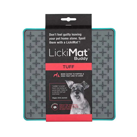 LickiMat Deluxe 20 cm turkis - Maxi Zoo Danmark
