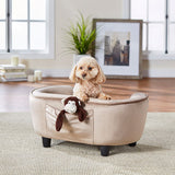 Coco hundesofa plys Beige - Maxi Zoo Danmark