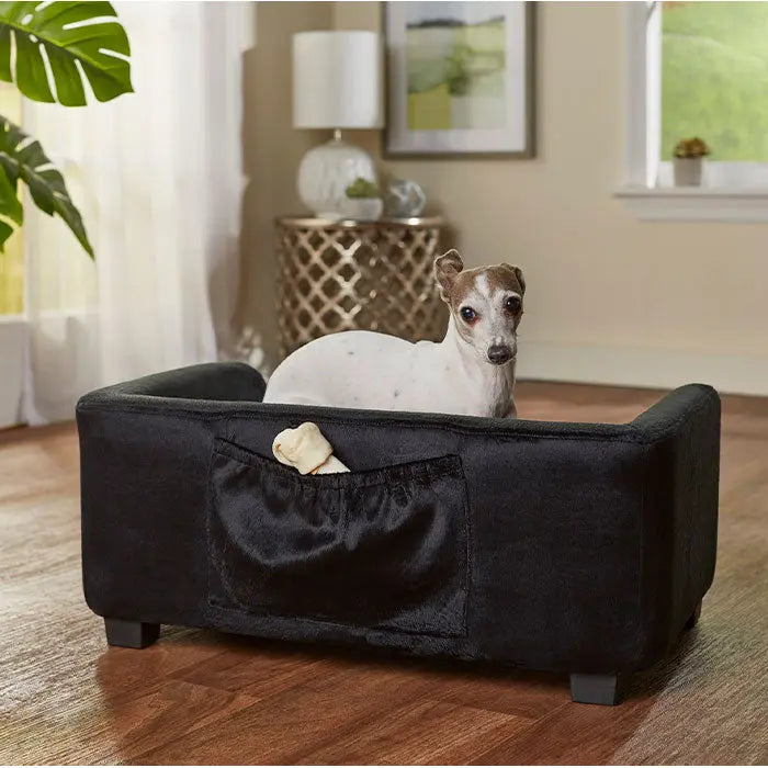 Hundesofa Surrey Sort - Maxi Zoo Danmark