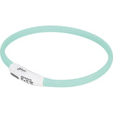 Lyshalsbånd Blinking Candy 35 cm turkis - Maxi Zoo Danmark