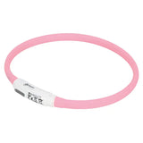 Lyshalsbånd Blinking Candy 35 cm lyserød - Maxi Zoo Danmark