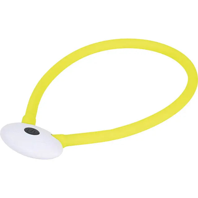 Lyshalsbånd Blinking 40 cm gul - Maxi Zoo Danmark