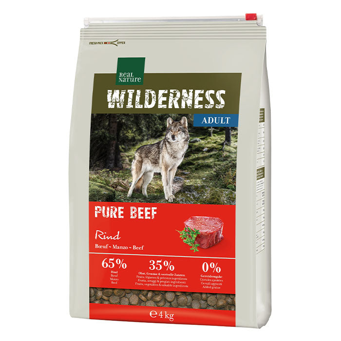 Wilderness Pure Okse 4 kg - Maxi Zoo Danmark
