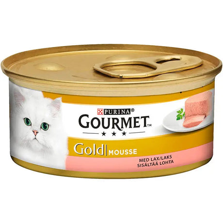 Adult Mousse, menuboks dåse laksemousse 85g - Maxi Zoo Danmark