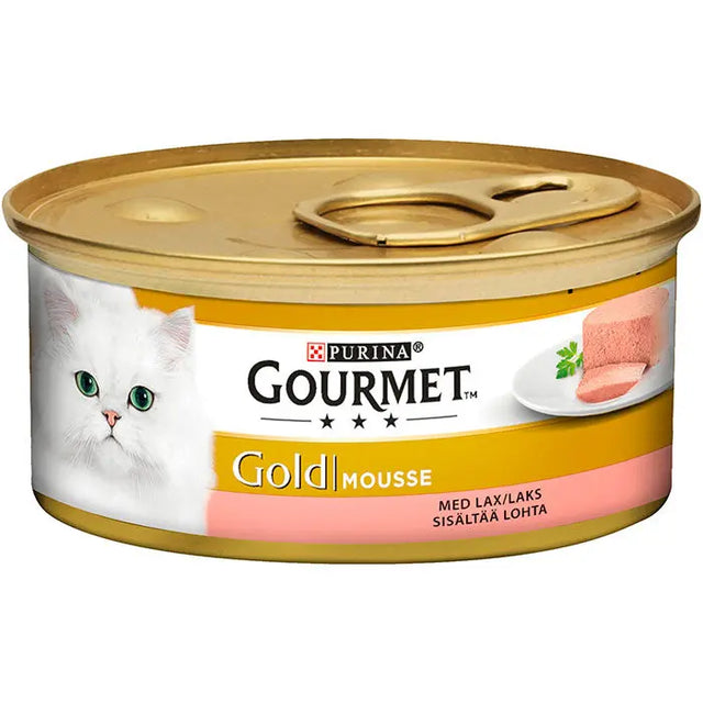 Adult Mousse, menuboks dåse laksemousse 85g - Maxi Zoo Danmark