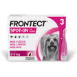 Flåt-, mygge- & loppemiddel Spot-on hund 2-5 kg - 3x0,5 ml - Maxi Zoo Danmark