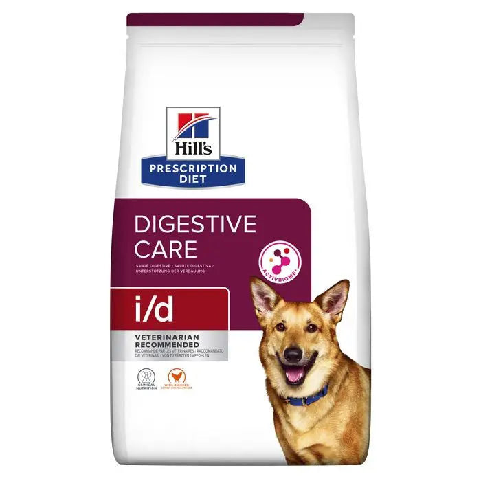 Diætetisk tørfoder i/d Digestive Care kylling 12kg - Maxi Zoo Danmark