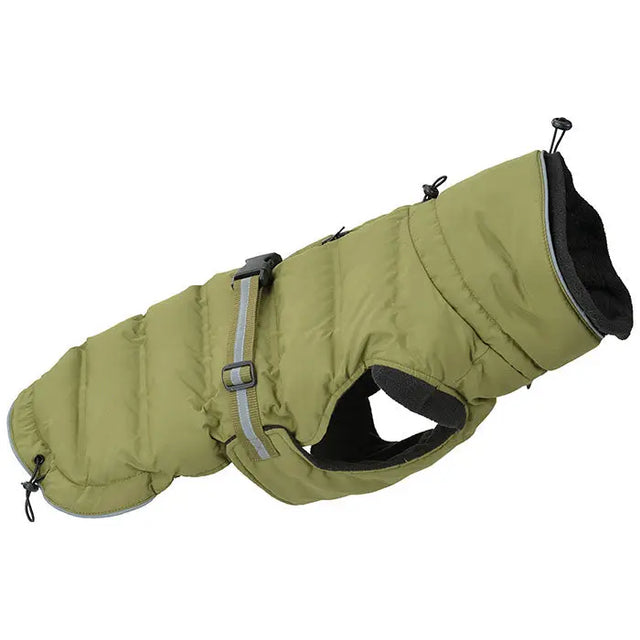 Vinterjakke Delia 54 cm grøn - Maxi Zoo Danmark