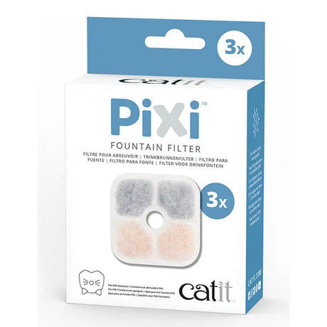 Filter Pixi 3stk/pk til drikkefontæne - Maxi Zoo Danmark