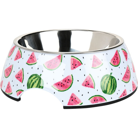 Melamin skål Fruity Hvid - Maxi Zoo Danmark
