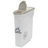 Foderbeholder Leaf 5 l 11x30x26 cm ca. 3 kg - Maxi Zoo Danmark