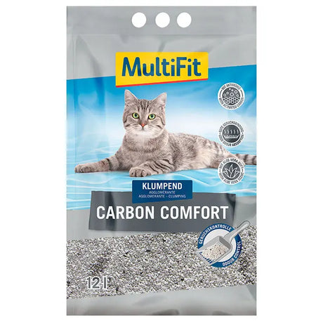Kattegrus Carbon Comfort klumpende 12 l - Maxi Zoo Danmark