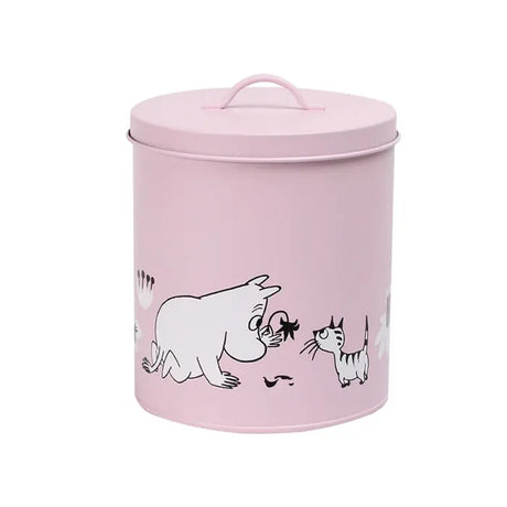 Opbevaringsdåser Mumitroldene Pink 19 cm + beige 21 cm - Maxi Zoo Danmark