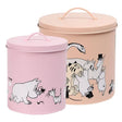 Opbevaringsdåser Mumitroldene Pink 19 cm + beige 21 cm - Maxi Zoo Danmark