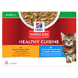 Kitten healthy, pouchkylling fisk og grønt 12 x 80 - Maxi Zoo Danmark