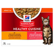 Adult healthy, pouch Kylling, laks og grønt 12 x 80 g - Maxi Zoo Danmark