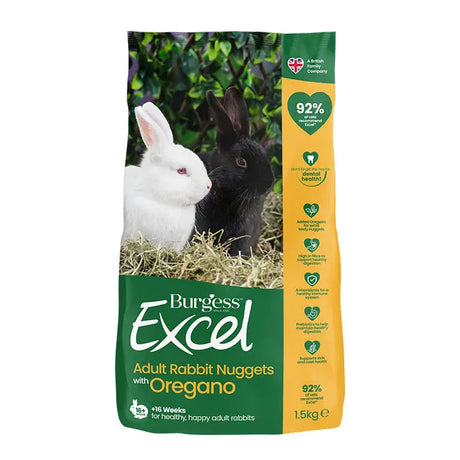 Excel kanin adult oregano 1,5 kg - Maxi Zoo Danmark