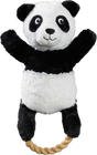 Hundelegetøj pandam/reb 30x15 cm - Maxi Zoo Danmark