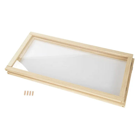 Udvidelsesmodul plexiglas 80x40 cm 2 stk - Maxi Zoo Danmark