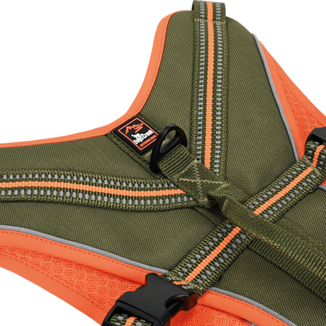 Nylonsele Safety S grøn/orange