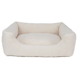 Hundeseng Teddy M 70x60x23cm creme - Maxi Zoo Danmark