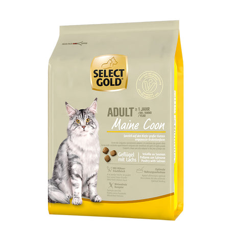 Adult Maine Coon Fjerkræ & laks 2,5 kg - Maxi Zoo Danmark