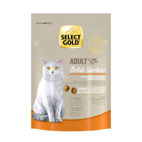 Adult British Shorthair Fjerkræ & laks - Maxi Zoo Danmark
