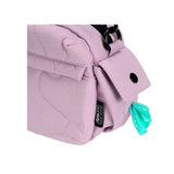 Skuldertaske lavendel 22x6x14 cm - Maxi Zoo Danmark