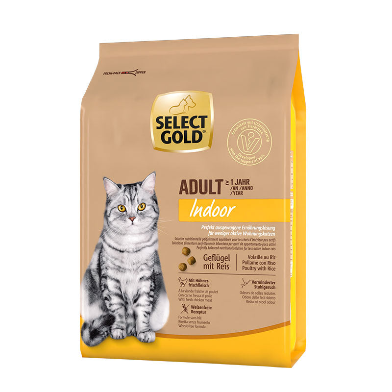 Adult Indoorfjerkræ & ris 2,5 kg - Maxi Zoo Danmark