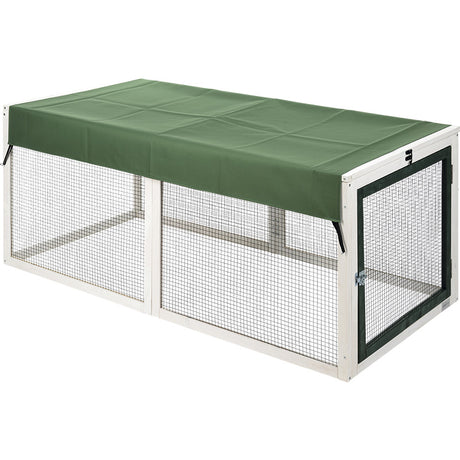 Græsningsbur Woody Cottage 2.0, 150x72x63 cm