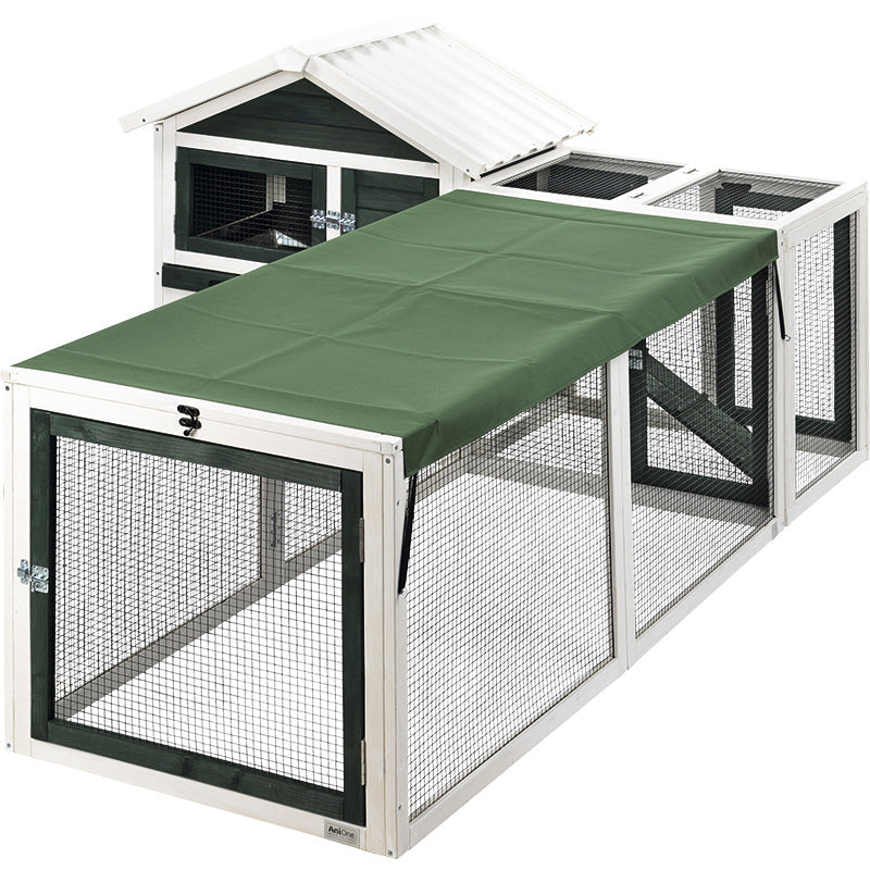 Græsningsbur Woody Cottage 2.0, 150x72x63 cm