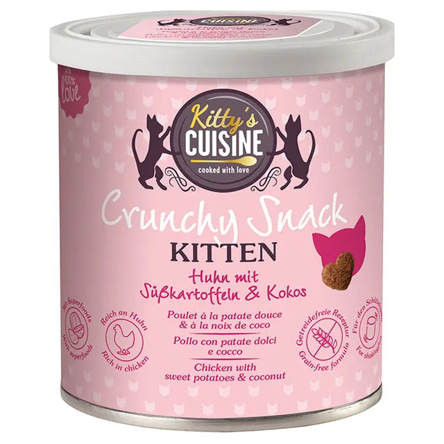 Crunchy snack Kitten kylling 100 g - Maxi Zoo Danmark