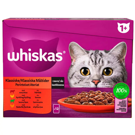 Adult, Sovs menuboks pouch klassisk menu 12x85g - Maxi Zoo Danmark