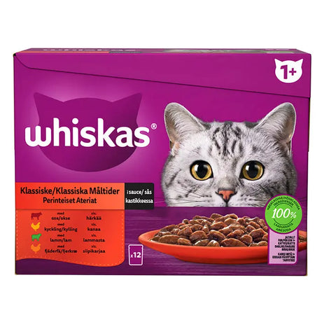 Adult, Sovs menuboks pouch klassisk menu 12x85g - Maxi Zoo Danmark