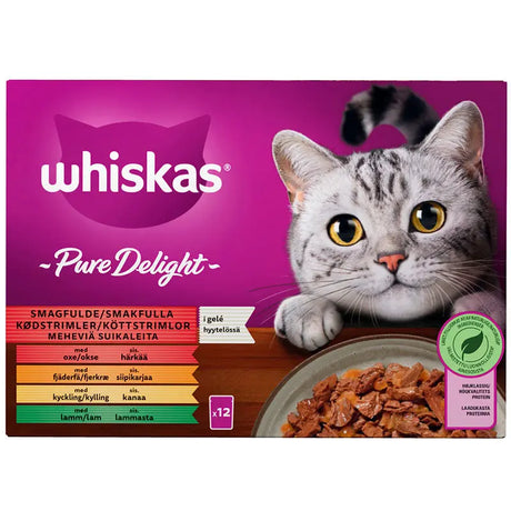 Adult Gelé, menuboks Pure Del. klassisk menu 12x85 g - Maxi Zoo Danmark