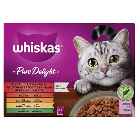 Adult Gelé, menuboks Pure Del. klassisk menu 12x85 g - Maxi Zoo Danmark