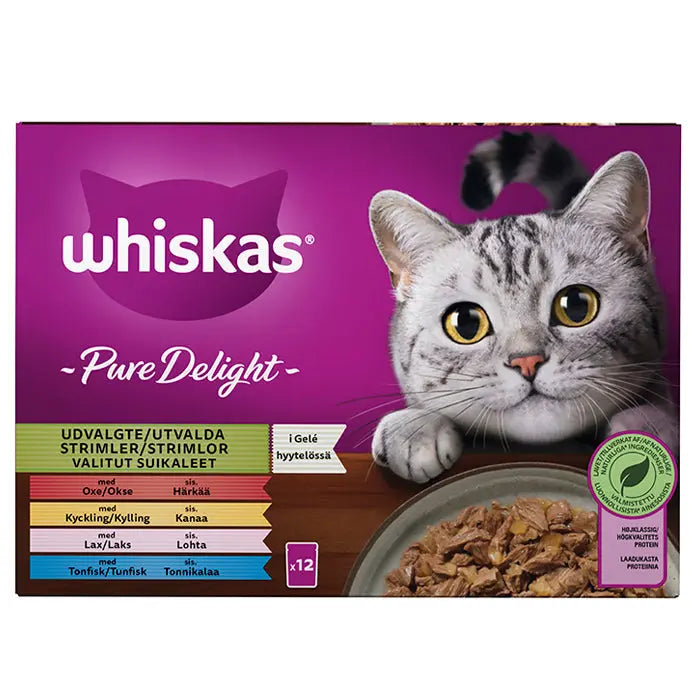 Adult Gelé, menuboks Pure Del. mix menu 12x85 g - Maxi Zoo Danmark