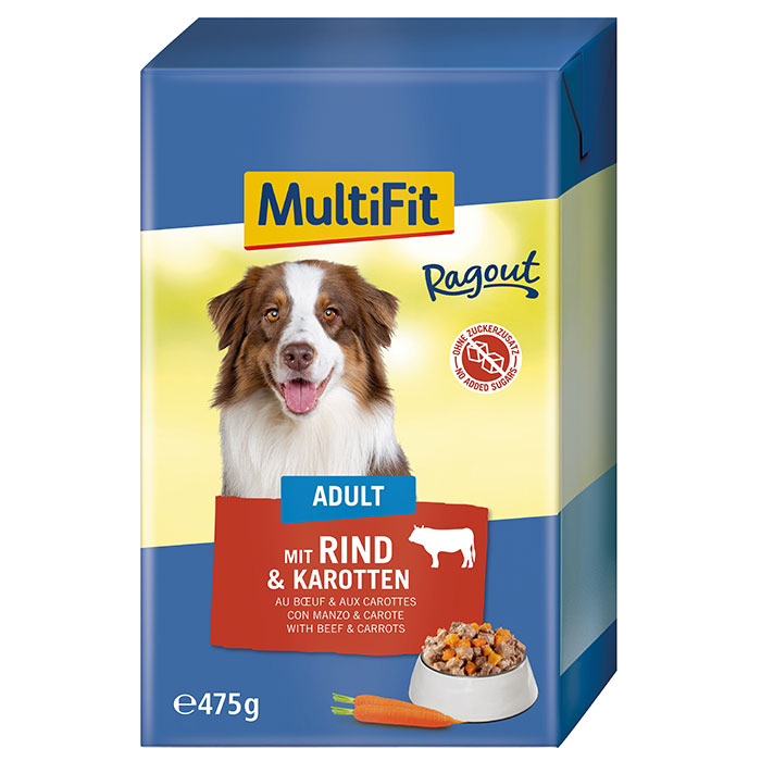 Adult Ragout okse og gulerødder 475 g