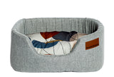 Colour Block Silver Lux Slumber Bed M