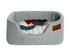 Colour Block Silver Lux Slumber Bed L