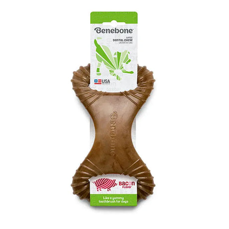 Dental Chew Bacon large - Maxi Zoo Danmark
