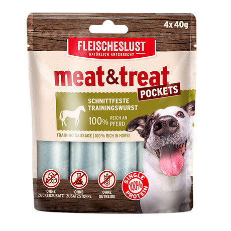 Adult patepølse hest 4x40 g - Maxi Zoo Danmark